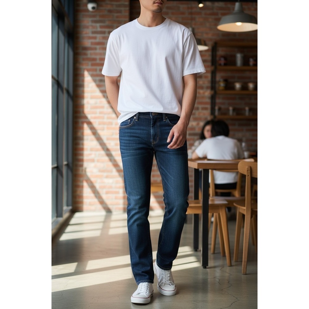 Levi's‎ 559 Relaxed Straight Men's Jeans Dark Denim W36 L34 Cotton